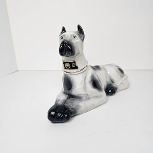 Vintage 1975 Jim Beam Great Dane Decanter Regal Harlequin Dog Bottle KY-DRB-230